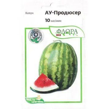 Насіння кавуна АУ-Продюсер 10 шт (Агропакгруп) KAV-007 фото