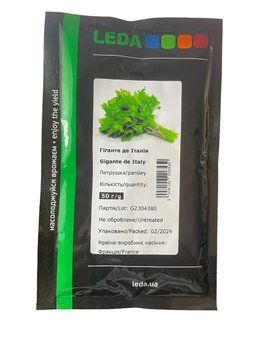 Насіння петрушки Гіганте де Італія 50 г (Leda Agro) ZEL-003 фото