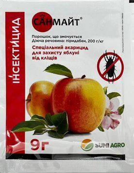 Інсекто-акарицид Санмайт 9 г Sumi Agro INS-035 фото