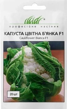 Насіння капусти цвітної Б'янка F1 20 шт (Професійне насіння) KAP-057 фото