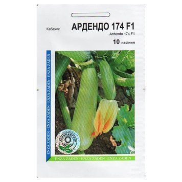 Насіння кабачків Ардендо 174 F1 10 шт (Агропакгруп) KAB-025 фото