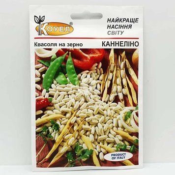 Насіння квасолі Каннеліно 10 г (Коуел) KVA-003 фото