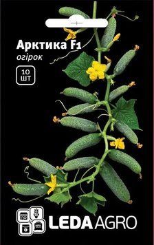 Насіння огірків Арктика F1 10 шт (Leda Agro) OG-019 фото