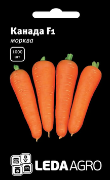 Насіння моркви Канада F1 400 шт (Leda Agro) MOR-003 фото